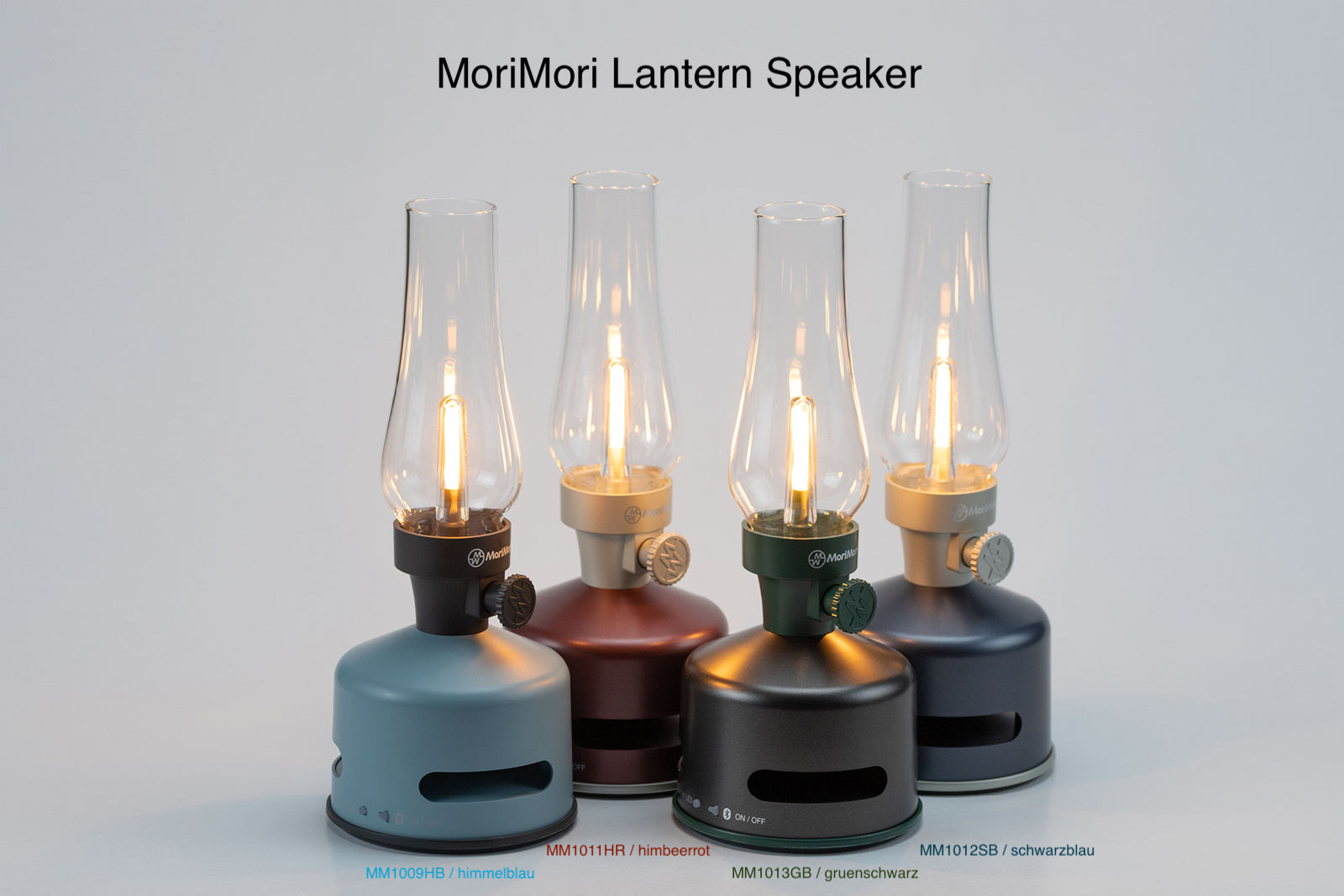 SBAM Mori Mori LED Lantern with Bluetooth Speaker - Garden House - Interismo