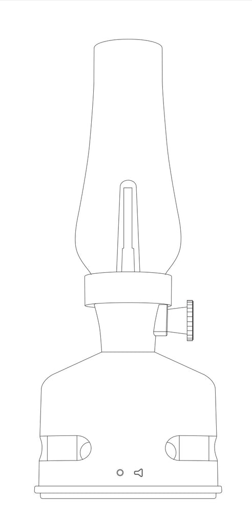 MoriMori - Bluetooth lantern light with loudspeaker