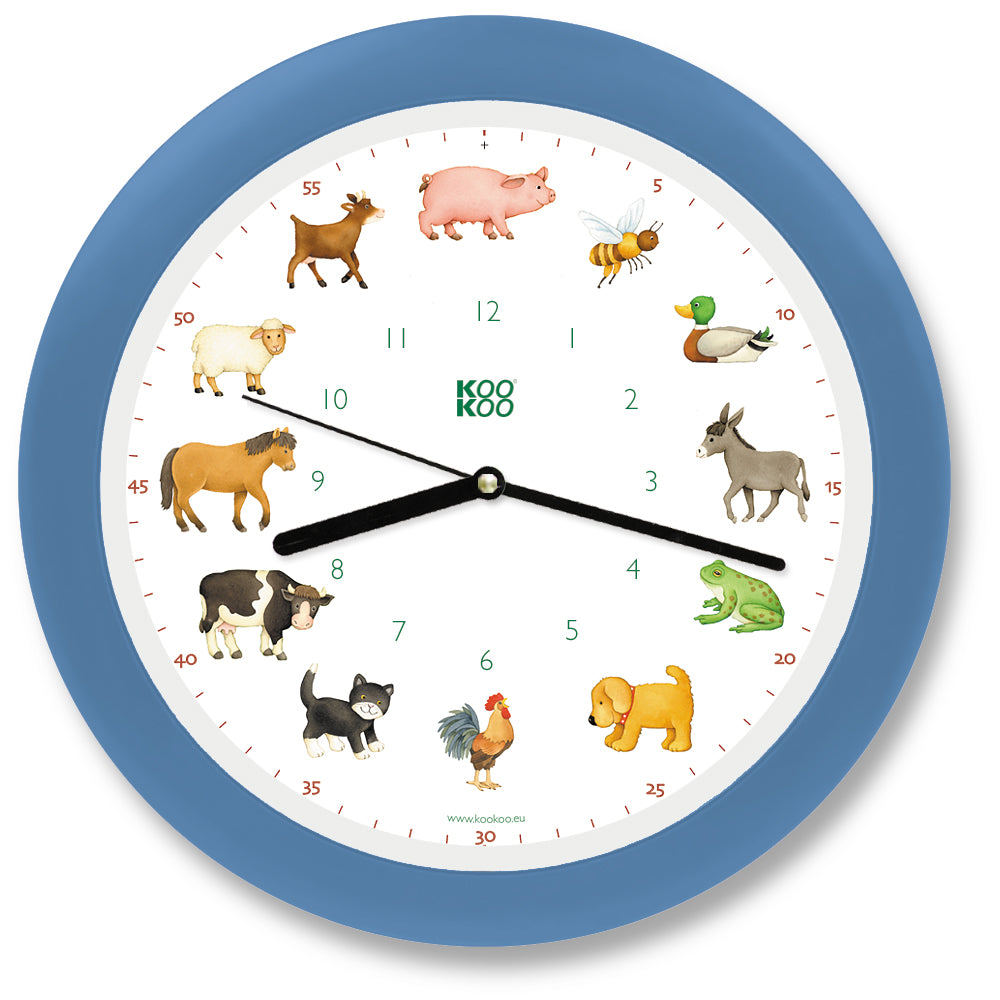 KOOKOO KidsWorld, with 12 farm animal voices (original field recordings)